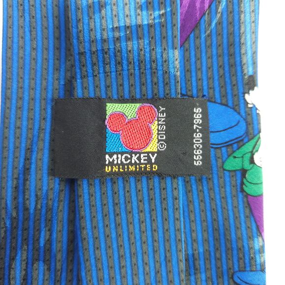 Disney Mickey Unlimited Goofy Tying Tie Graphic 57" x 4" Polyester - Picture 5 of 8